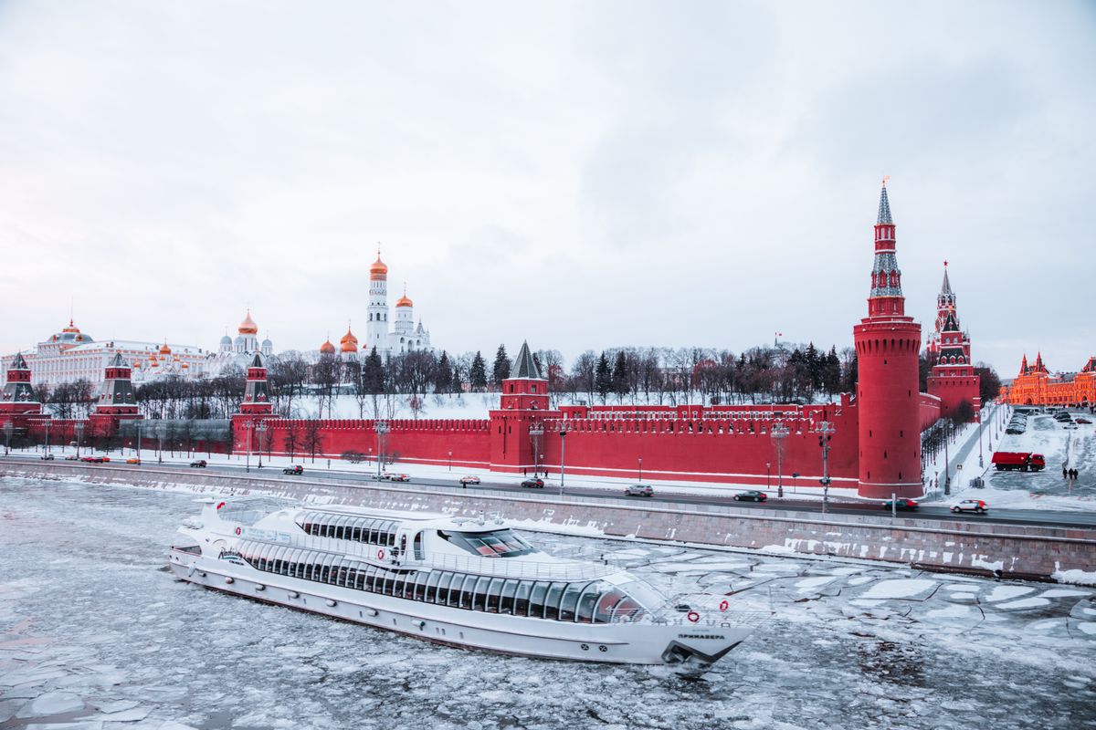 Москва, вид на Кремль