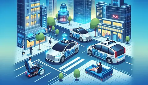 Будущее автономных транспортных средств в индустрии такси